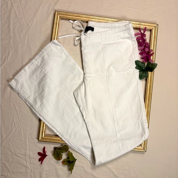Moda International Pants - Moda International White Flare Pants Classic Boot Cut
